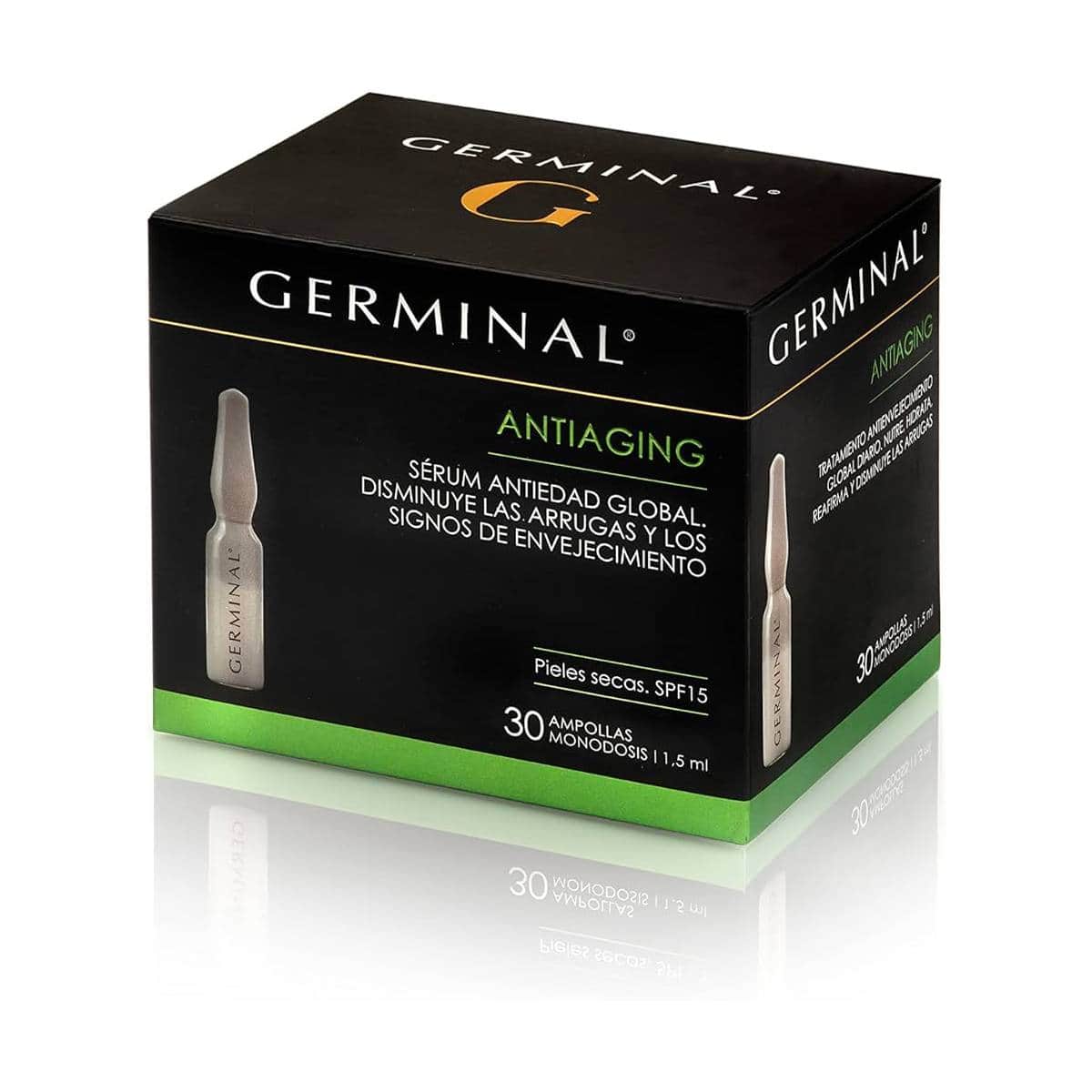 Germinal Acción Profunda Antioxidantes de Noche 30 ampollas